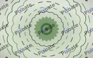 Sage Serenity Bloom Mandala — light green and white mandala background