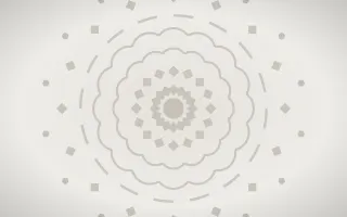 Stone Modern Quiet Radial — light white and beige mandala background