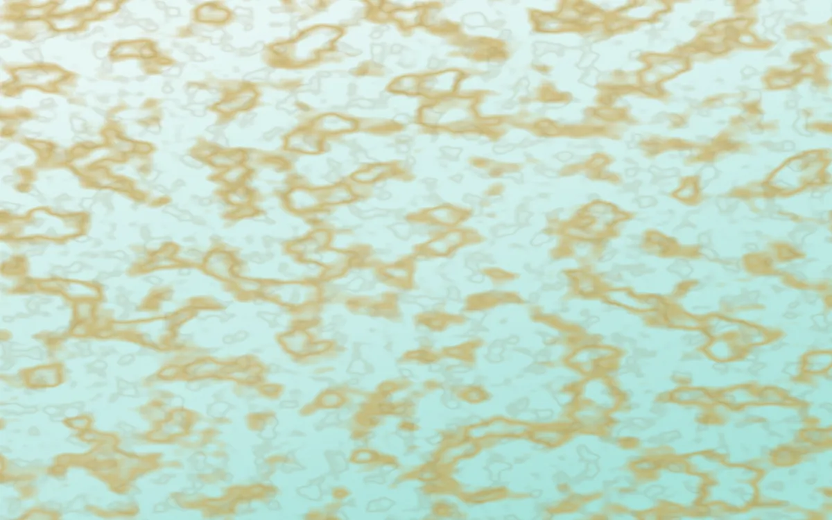 Cancún Surf Gold-Vein Marble — light teal and gold marble background