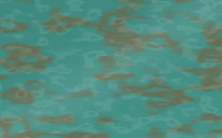 Teal Patina Slab — colourful teal, brown and yellow marble background