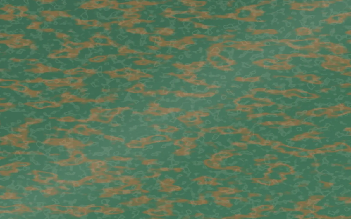 Verde Persia Slab — colourful green and orange marble background
