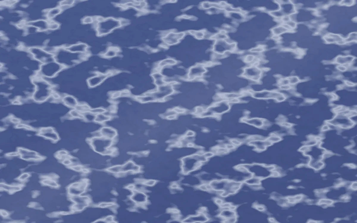 Azul Imperial Slab — colourful blue, white and orange marble background