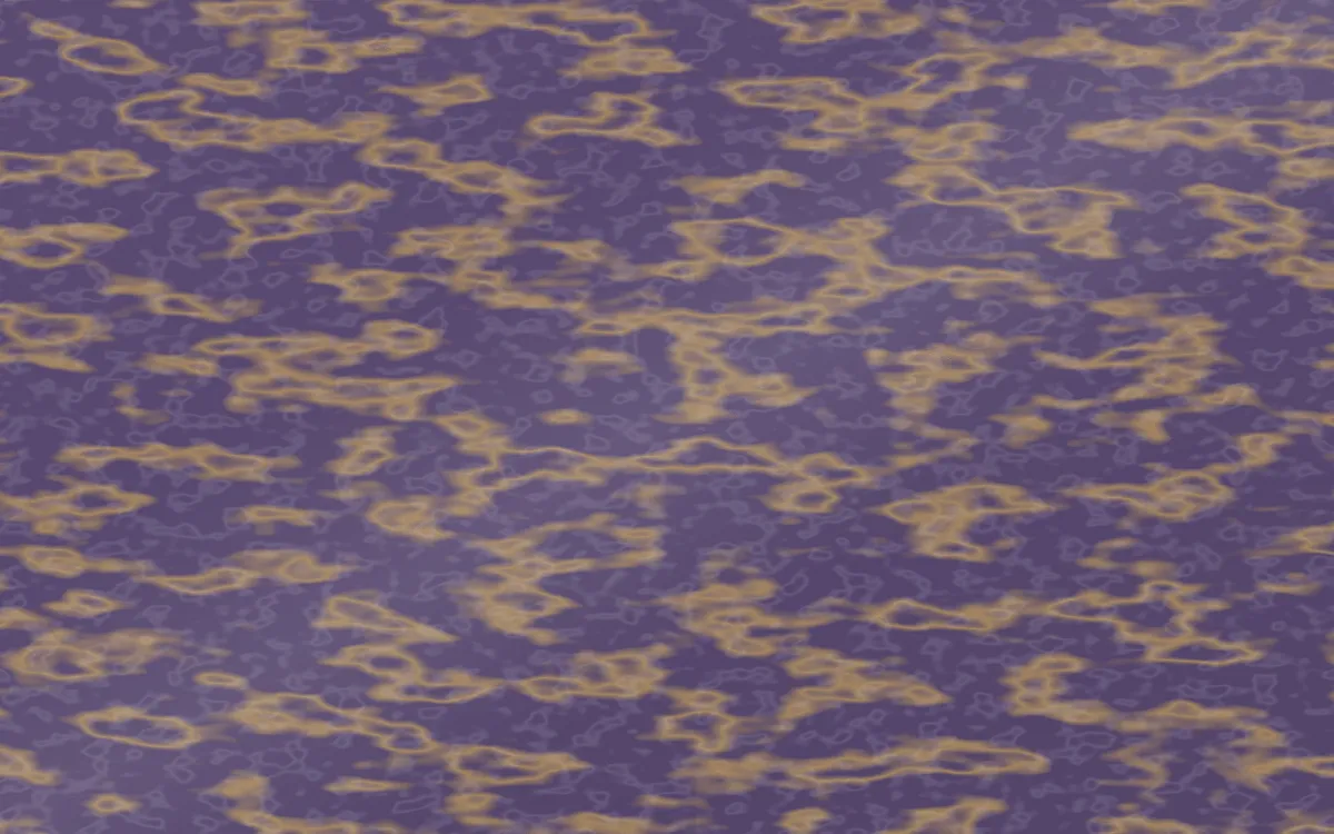 Blue John Fluorite Slab — colourful purple and gold marble background