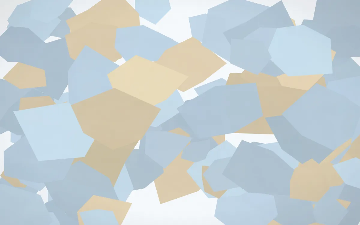 Celeste Calcite Breccia — colourful blue, white and beige marble background