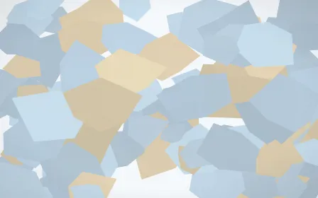 Celeste Calcite Breccia — colourful blue, white and beige marble background