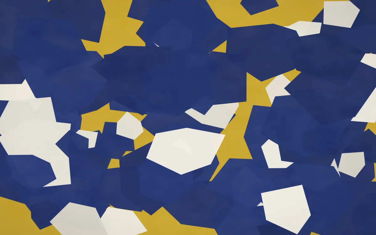 Lapis Lazuli Breccia — colourful blue, gold and beige marble background