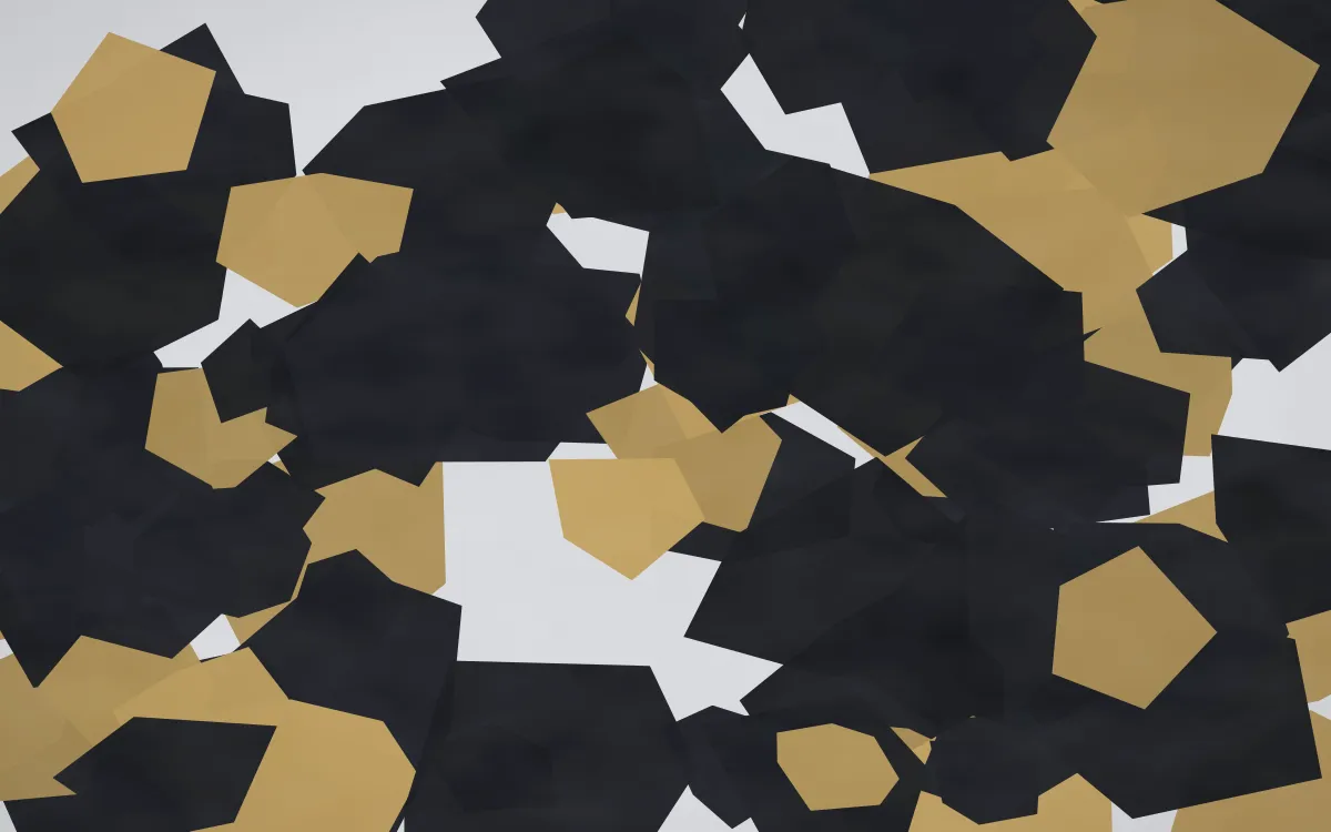 Midnight Onyx Breccia — dark black, grey and gold marble background