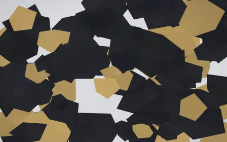Midnight Onyx Breccia — dark black, grey and gold marble background