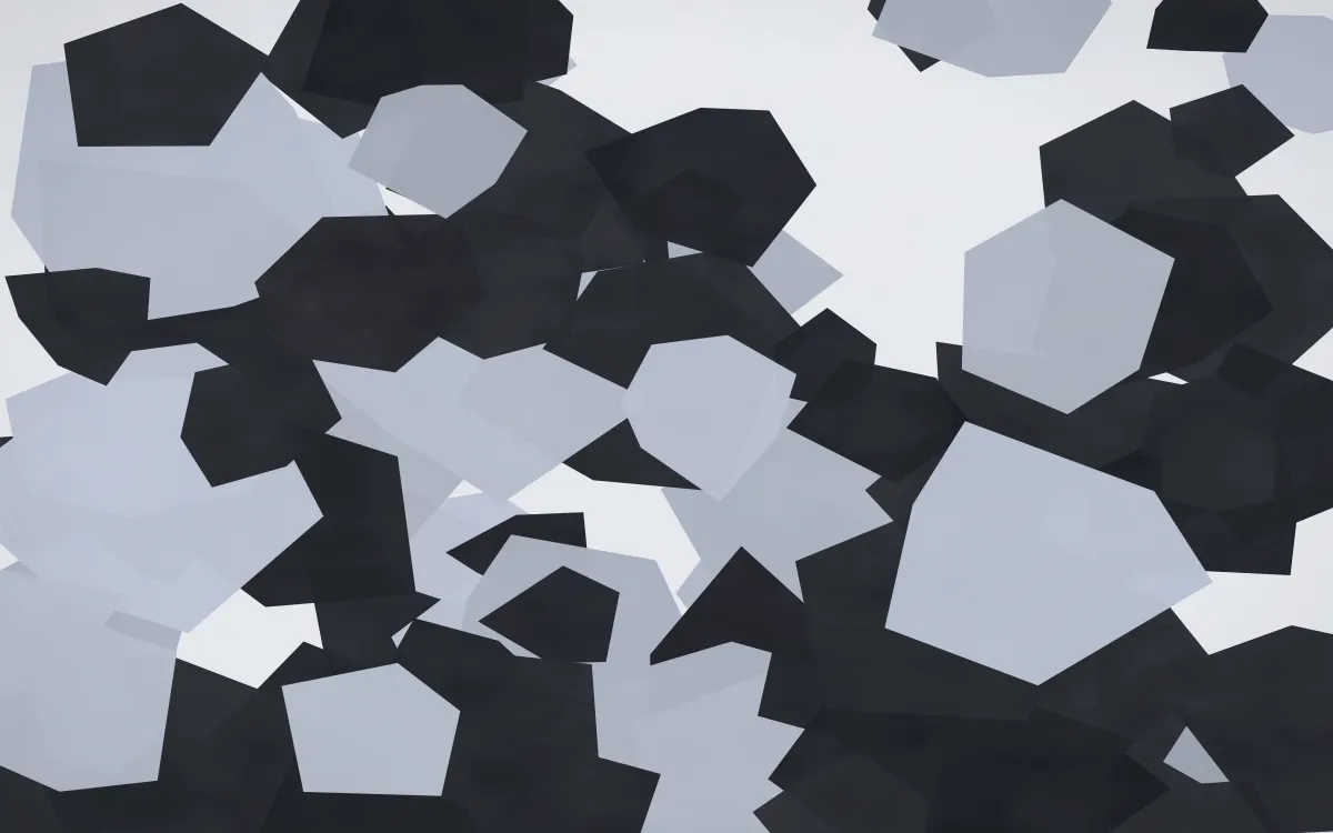 Midnight Lightning Breccia — dark black, white and blue marble background