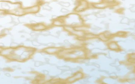 Santorini Gold-Vein Marble — light white, gold and blue marble background