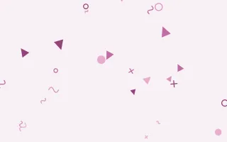 Berry Veil Party — light pink and white Memphis-style background