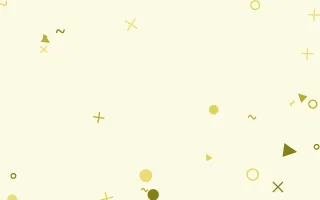 Citrine Party II — light gold and beige Memphis-style background, variation II