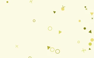 Citrine Party III — light gold and beige Memphis-style background, variation III