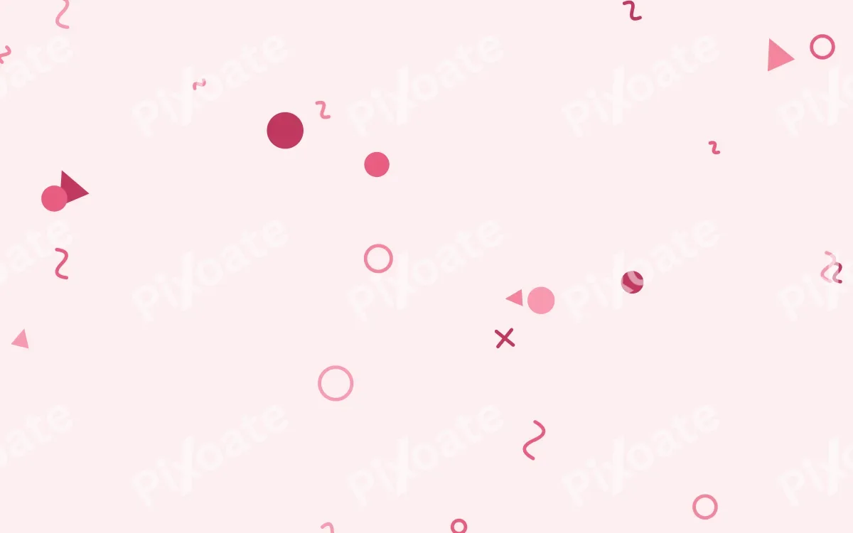 Flaminga Party — colourful red and white Memphis-style background