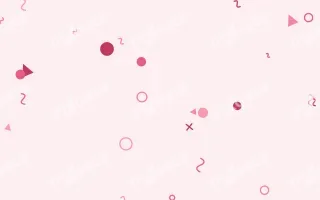 Flaminga Party — colourful red and white Memphis-style background