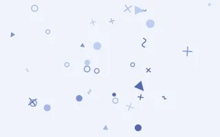 Frostbloom Jamboree III — light blue and white Memphis-style background, variation III