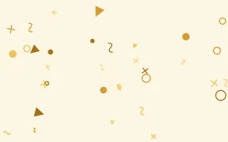 Honeywren Jamboree III — light gold and beige Memphis-style background, variation III