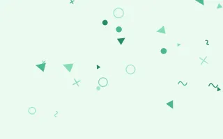 Mintaka Party II — light green and white Memphis-style background, variation II