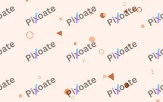 Peachette Party II — light orange and white Memphis-style background, variation II