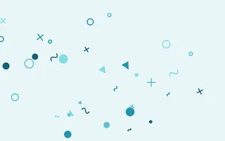 Tidepool Jamboree — light teal Memphis-style background