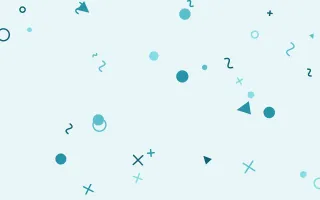 Tidepool Jamboree II — light teal Memphis-style background, variation II