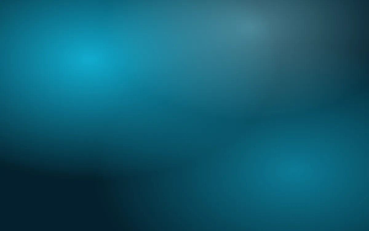 Aqua Signal Neon Bloom — dark black and teal mesh gradient background