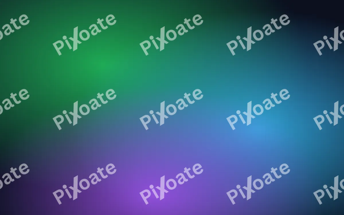 Aurora Bloom — dark black, green and blue mesh gradient background