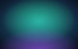Aurora Halo — dark black, green and blue mesh gradient background