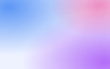Pixoate Drift — colourful white, blue and purple mesh gradient background