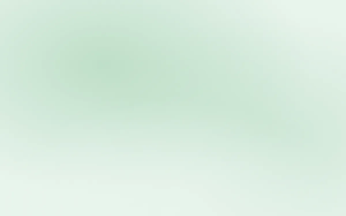 Ivy Modern Soft Veil — light white and green mesh gradient background