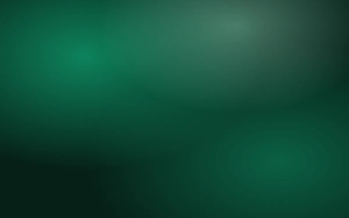 Jade Punch Neon Bloom — dark black and green mesh gradient background
