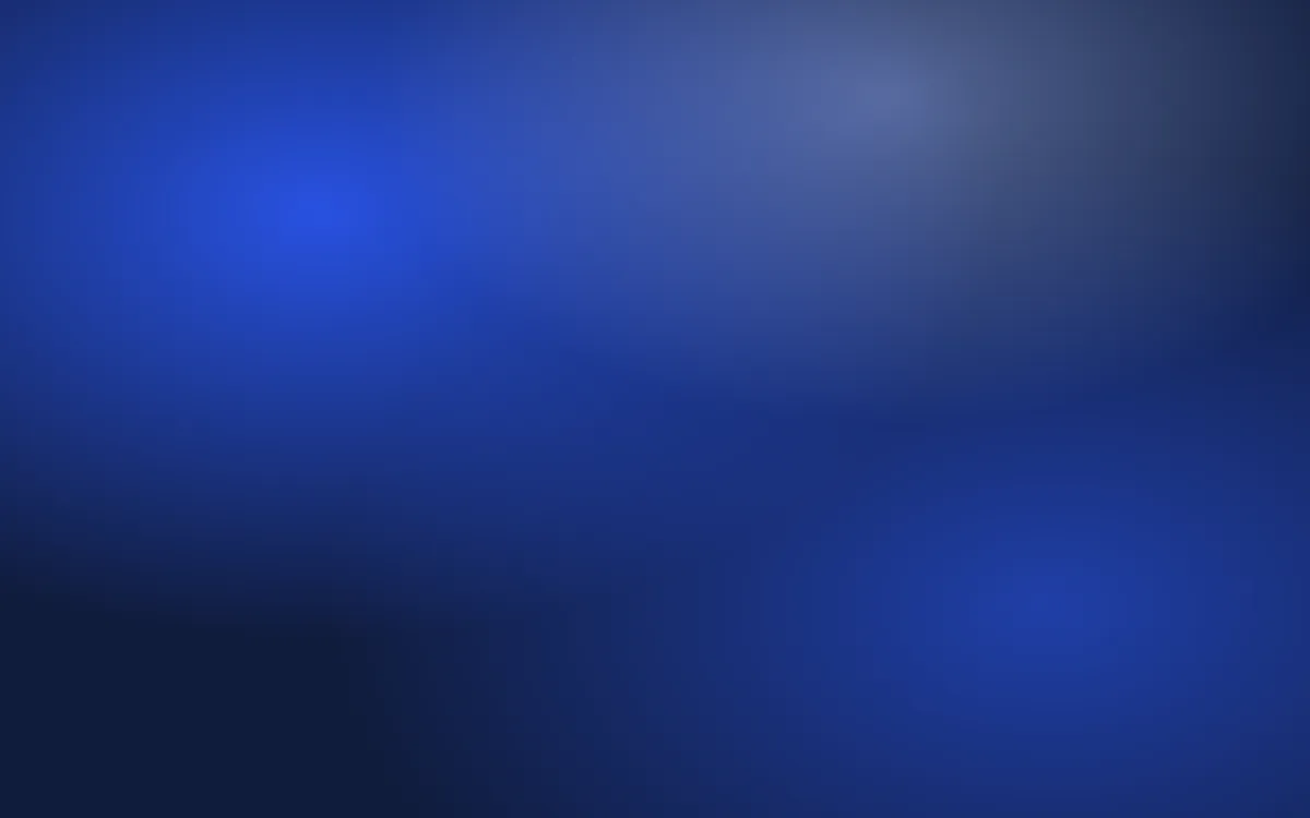 Klein Neon Bloom — dark blue mesh gradient background
