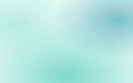 Lagoon Air Dawn — light white and teal mesh gradient background