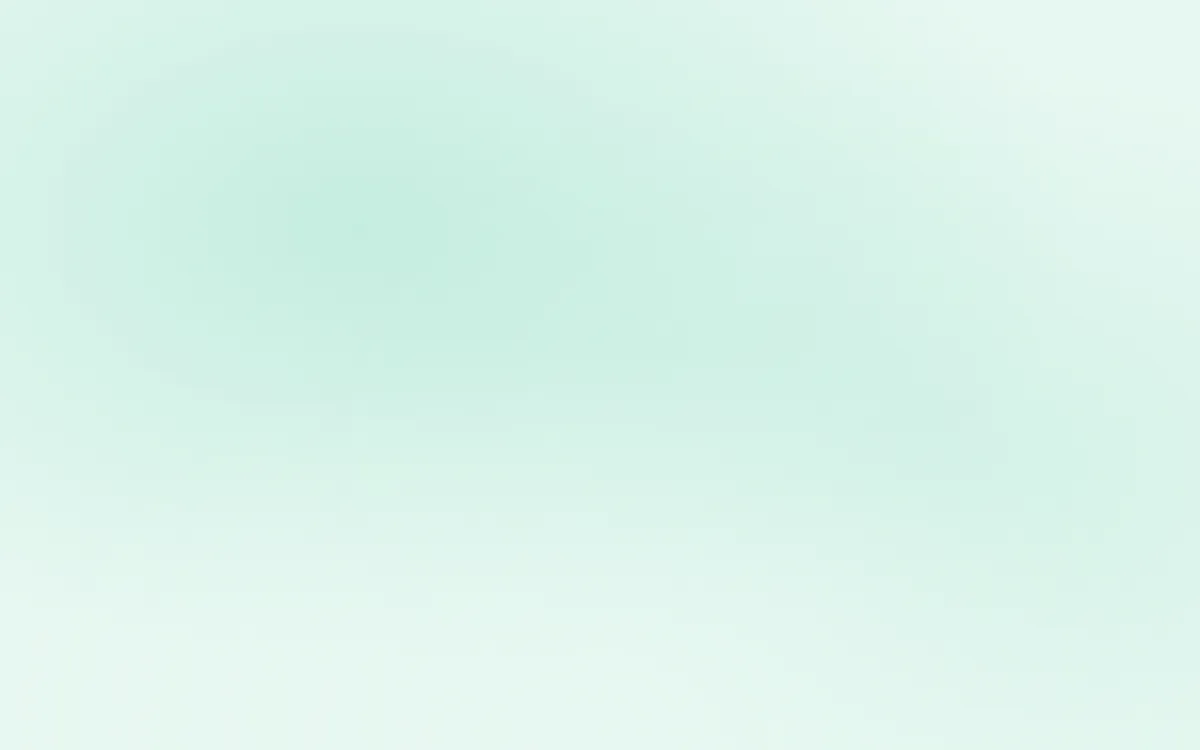 Midnight Mint Soft Veil — light green mesh gradient background