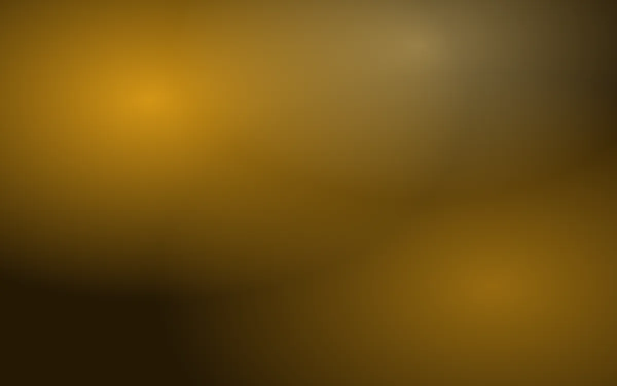 Solar Neon Bloom — dark black, gold and yellow mesh gradient background