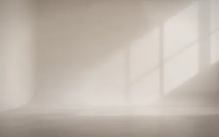 Minimal Golden Hour — light white and grey minimal background