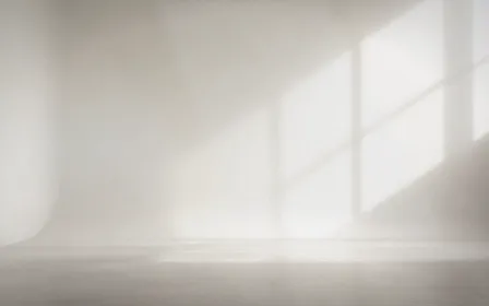 Minimal Side Light — light white minimal background