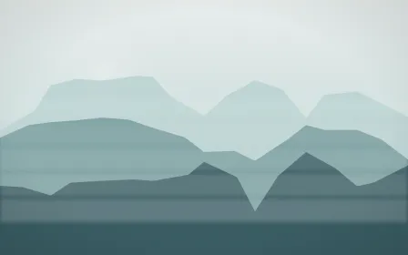 Coastal Mist Misty Outland — light white and teal misty landscape background