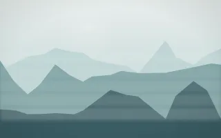 Coastal Mist Misty Outland V — light white and teal misty landscape background, variation V