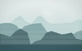 Coastal Mist Misty Outland VI — light white and teal misty landscape background, variation VI