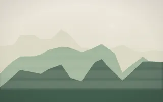 First Light Misty Outland X — light beige and green misty landscape background, variation X
