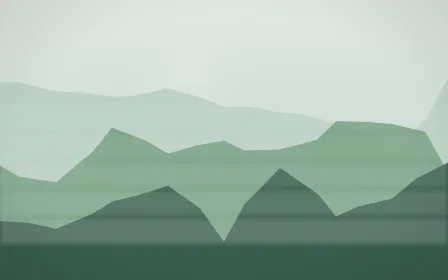 Spring Rain Misty Outland — light white and green misty landscape background