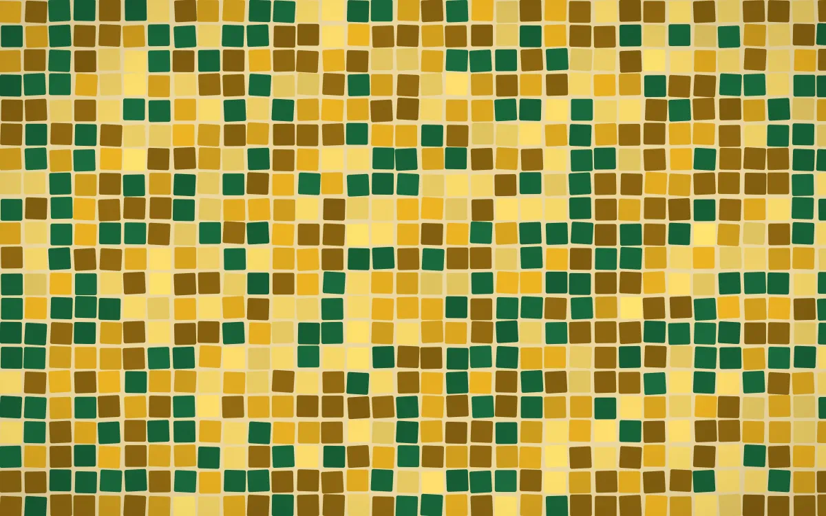 Accra Gold Mosaic — colourful gold and brown mosaic background