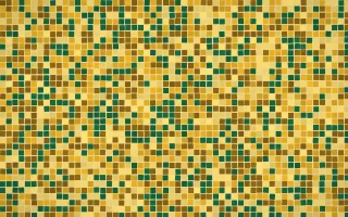 Accra Gold Fine Mosaic — colourful gold and brown mosaic background
