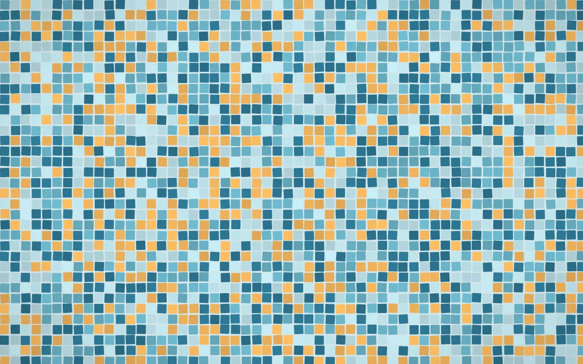 Algarve Sea Fine Mosaic — light teal and blue mosaic background