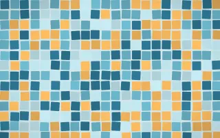 Algarve Sea Grand Mosaic — light teal and blue mosaic background