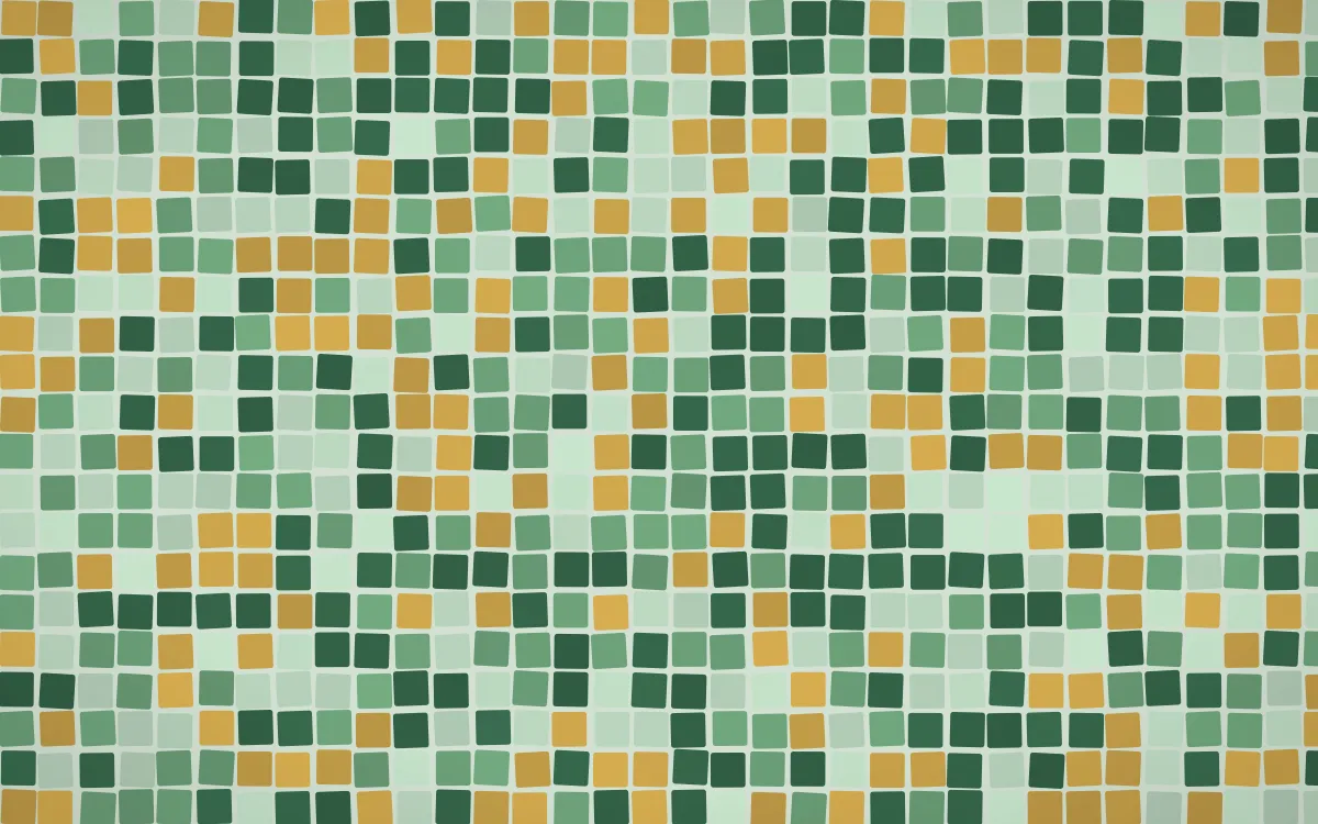 Alhambra Jade Mosaic — dark green mosaic background