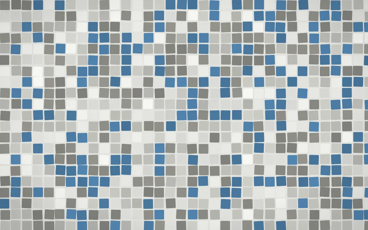 Alpine Chalk Mosaic — light grey and white mosaic background