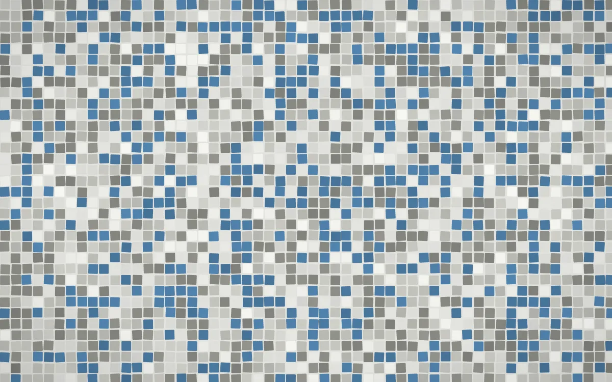Alpine Chalk Fine Mosaic — light grey and white mosaic background