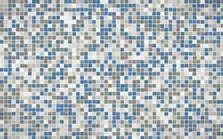Alpine Chalk Fine Mosaic — light grey and white mosaic background